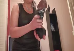 Alte Schlampe Briel gummipuppe xxx wird von einer Nigga gefickt